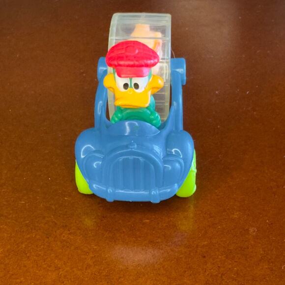 Vintage 1992 Warner Bros. Baby Looney Tunes DAFFY DUCK & PORKY PIG Toy Car - Picture 2 of 6